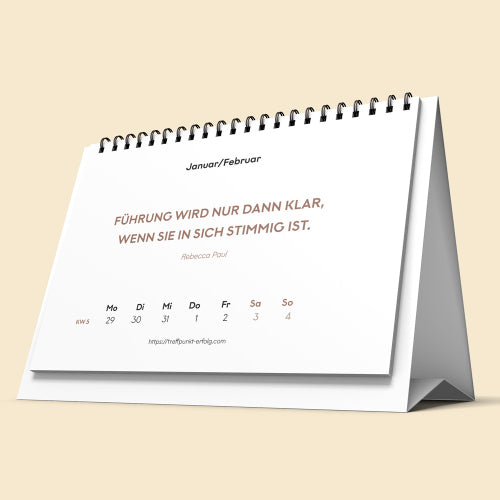 Wochentischkalender 2024 – Für ein Jahr voller Klarheit