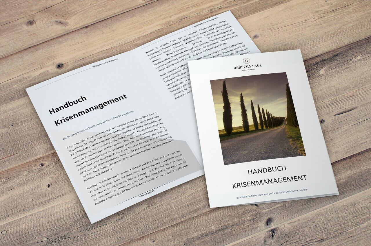 Handbuch: Krisenmanagement