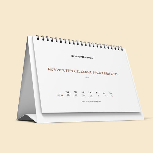 Wochentischkalender 2024 – Für ein Jahr voller Klarheit
